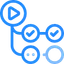 Official GitHub Actions logo